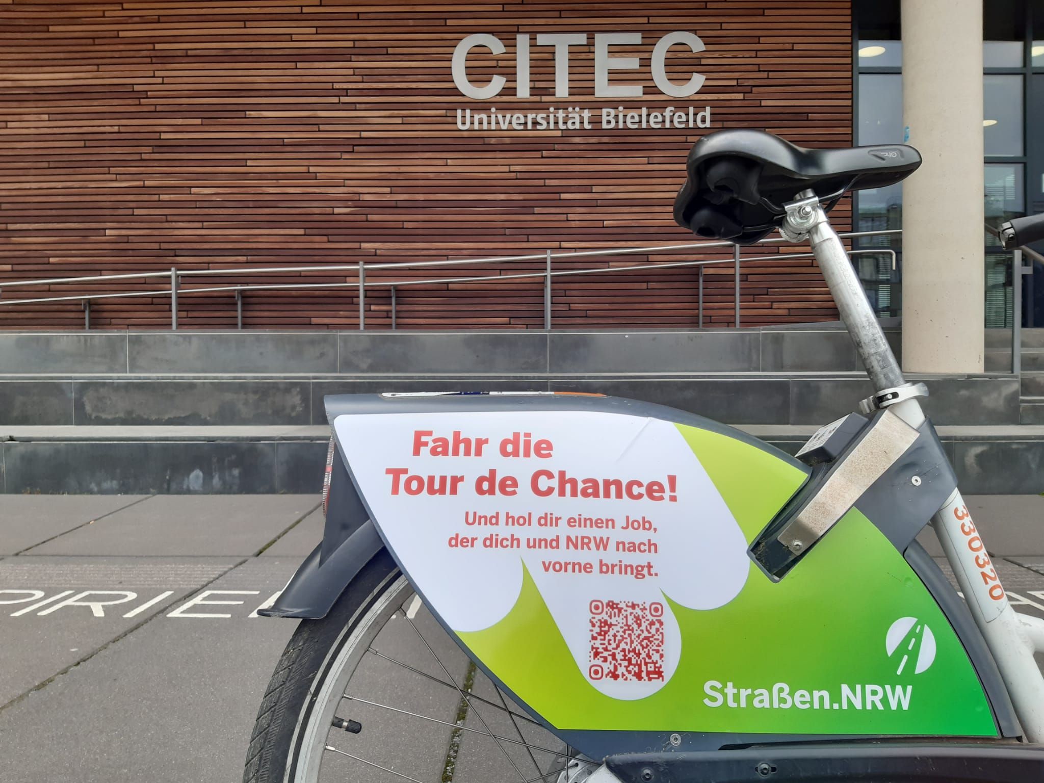 Ride the Tour de Chance – 2,100 bikes promote career prospects